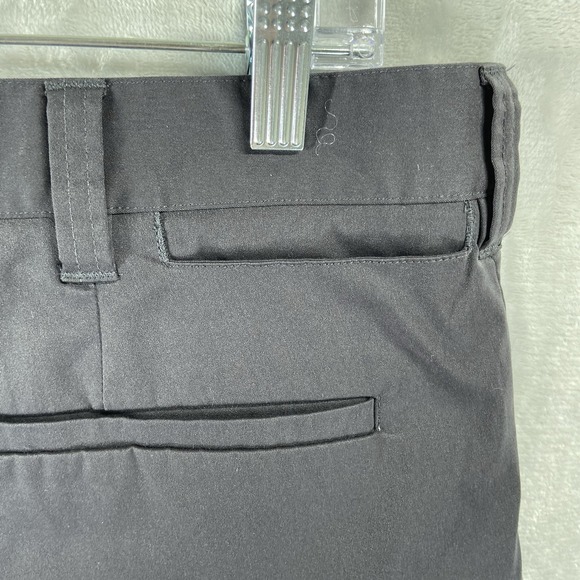 Bluffworks Pants men's 36x32 Performance Chino Tailored Black Casual Flat Front - Picture 12 of 14